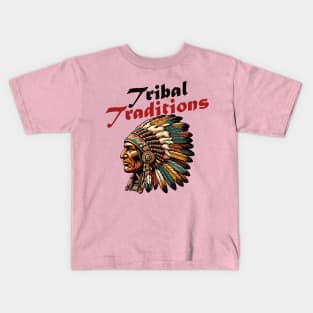 Indian chief Kids T-Shirt